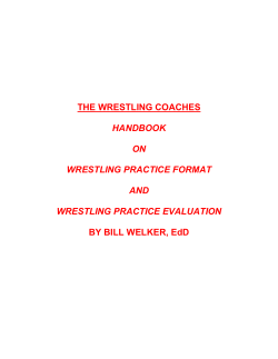 the wrestling coaches - WV-Mat