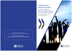 Fostering and Measuring Skills