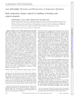 Body temperature changes induced by huddling in breeding male