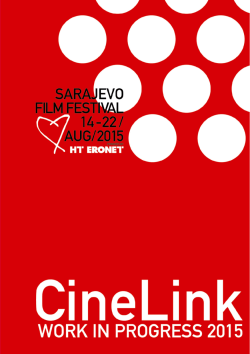 CineLink 2015 - Sarajevo Film Festival