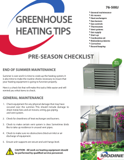 greenhouse heating tips