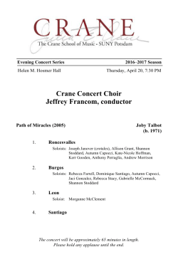 Path of Miracles program 4 20 17 REVISED FORMAT