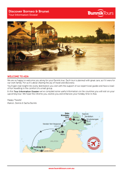 Tour Information Dossier: Classic Indochina
