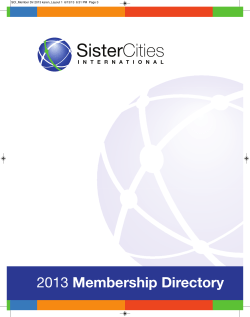 Sister Cities International