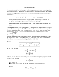 Section Ans. Key, Oct. 14 th