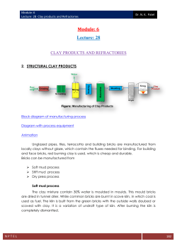 structural clay products