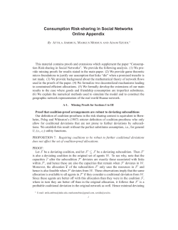 Online Appendix - Personal pages of the CEU