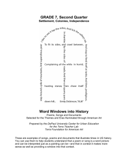 Quarter 2 - Teacher DePaul