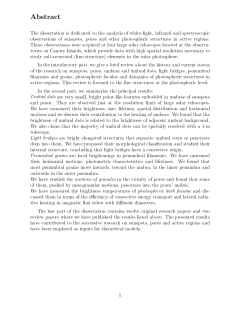 Abstract The dissertation is dedicated to the analysis of white