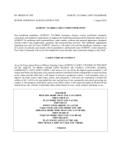 JROTC Cadet Handbook