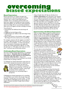 Info-overcoming biased expectations.pub