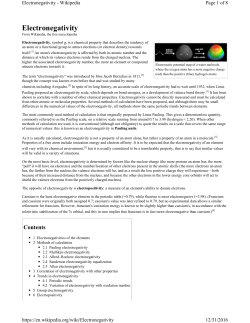 Electronegativity