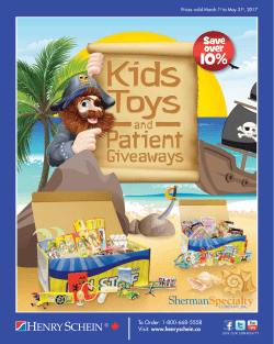 Toy Flyer - Henry Schein