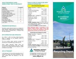 Quinn Street Recycling Depot