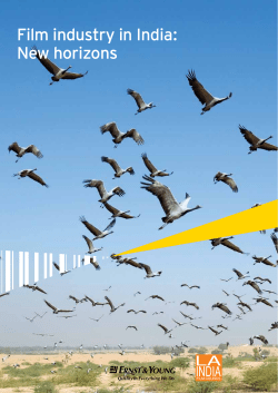 Film industry in India: New horizons