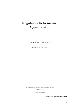 agencification