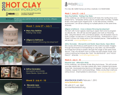 HOT CLAY - Ingrid Lilligren
