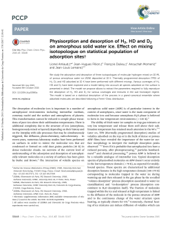 Physisorption and desorption of H2, HD and D2 on amorphous solid