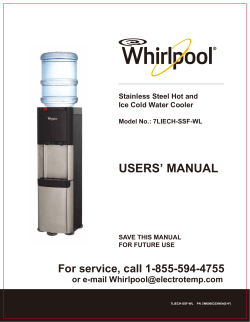 7liech-ssf-wl - Whirlpool Water Coolers
