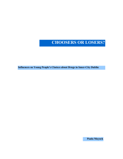 choosers or losers? - Trinity College Dublin