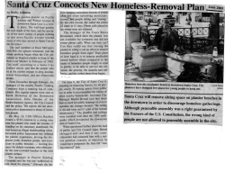 Santa Cruz Concocts New Homeless