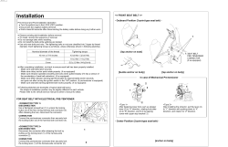 SEAT BELT >> Installation