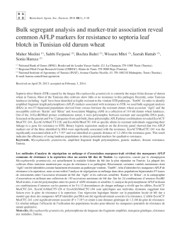 Bulk segregant analysis and marker-trait association reveal common