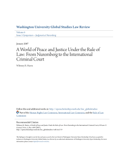 A World of Peace and Justice Under the Rule of Law