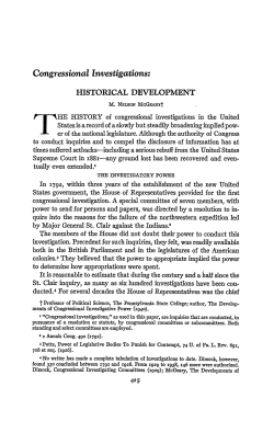 Historical Development - Chicago Unbound