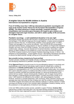 Press release - Austria Center Vienna