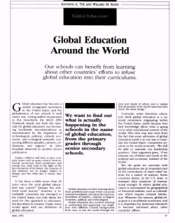 Global Education Around the World