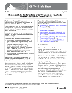 GST/HST Info Sheet