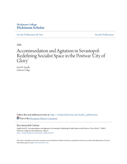 Accommodation and Agitation in Sevastopol: Redefining
