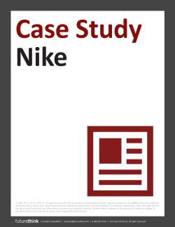 Nike Case Study now
