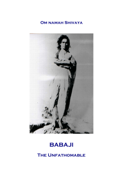 Babaji - The Unfathomable