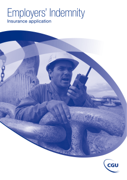 Employers Indemnity Insurance Application