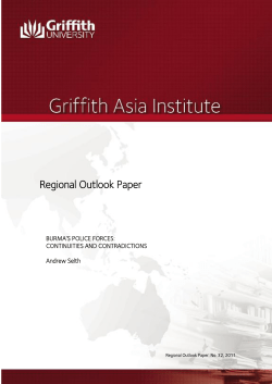 Burma`s Police Forces