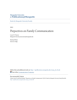 Perpectives on Family Communication - e