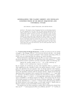 Generalizing the classic greedy and necklace constructions of de