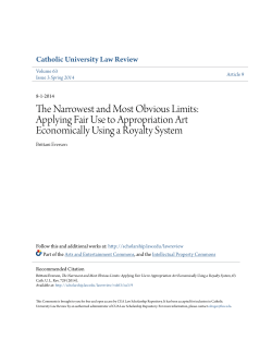 The Narrowest and Most Obvious Limits