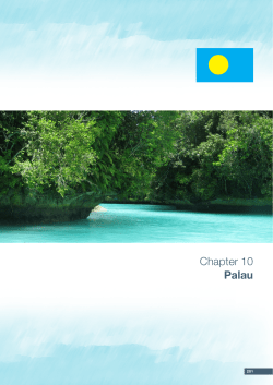 Chapter 10. Palau - Pacific Climate Change Science