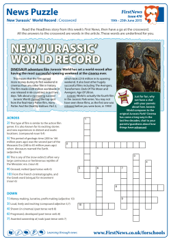 Issue 470 News Puzzle KS3