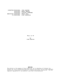 "This is 40"  - Personal Web Page