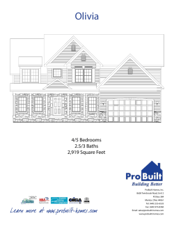 Olivia - ProBuilt Homes