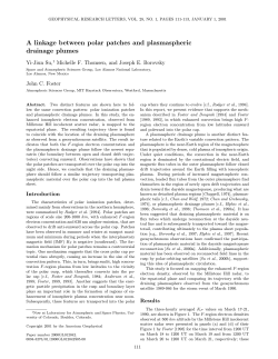 A linkage between polar patches and plasmaspheric