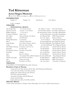 Functional Resume Sample