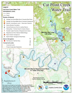 Cat Point Creek Water Trail - Northern Neck Tourism Commission
