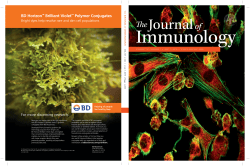 Advertising  - The Journal of Immunology