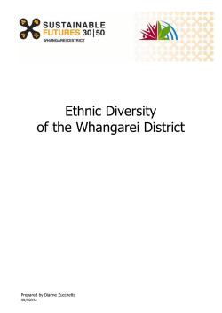 Ethnic Diversity of the Whangarei District