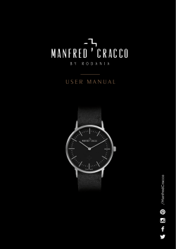 User Manual - Manfred Cracco